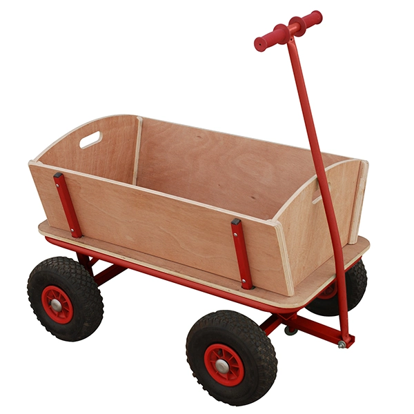 Wood Garden Kid Beach Trolley Wagon Tool Cart