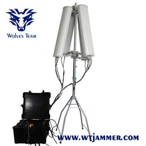 High Power Anti-Uav GPS WiFi Signal Drone Jammer (up to 5000m)