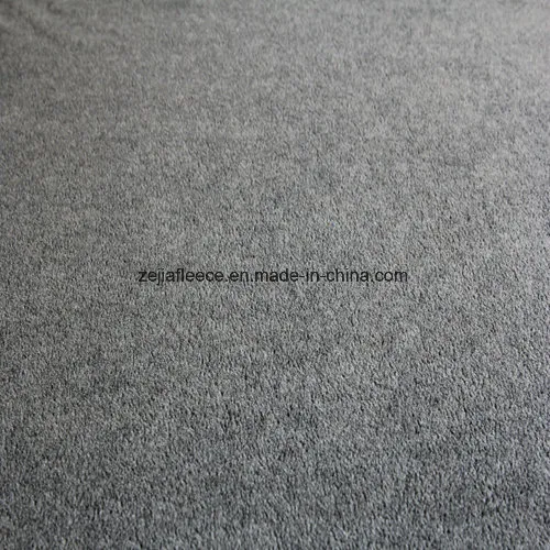 Grey Melange Cation Micro Fleece Antipilling with Brush