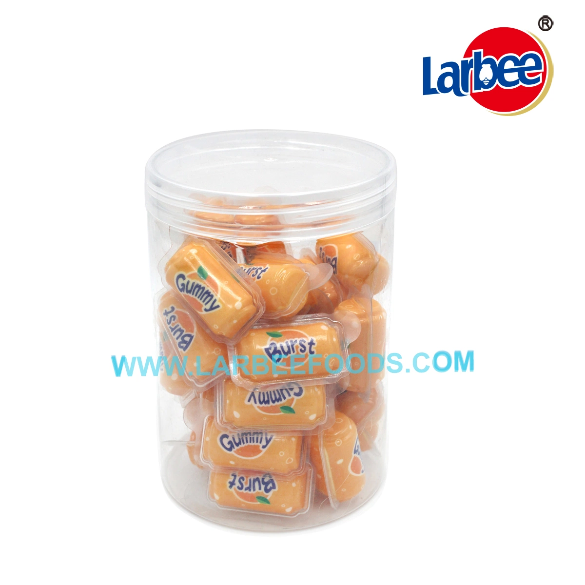 Venta caliente Dulce 10g Jamones de Fresa Micicla en Jar