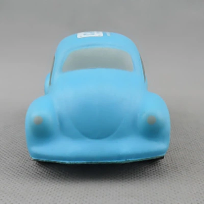 Wholesale/Supplier Toys Blue Car Beetle Shape PU Foam Promotional Toy Children Using Stress Ball Juguetes