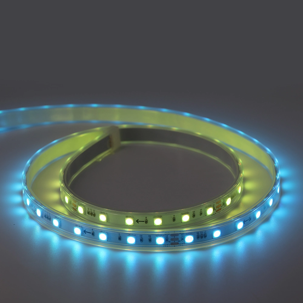 New Year Atmosphere SMD 5050 RGB Digital LED Strip Light Pixel 60LEDs/M with Color Changing