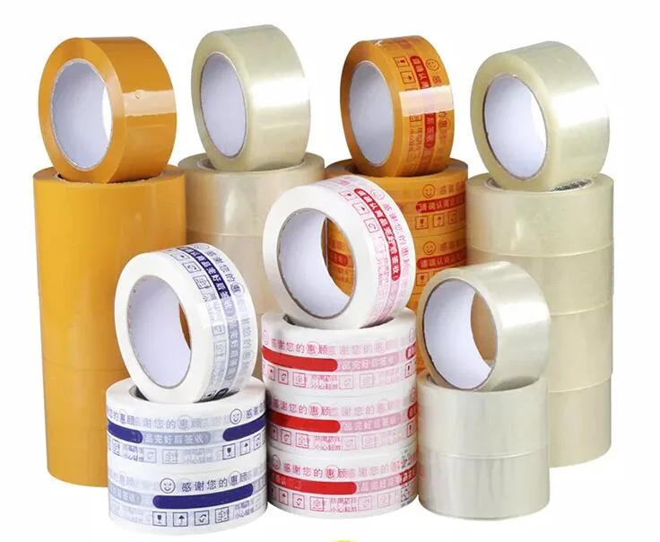 BOPP Packing Tape Self-Adhesive Double Sided Office Adhesive Seal Transparent Super Clear Manchine and Hand/Manual Invisible