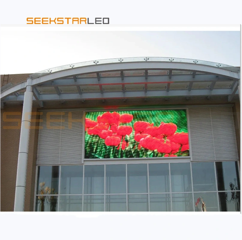 High Waterproof IP65 Outdoor LED Display Video Advertising Wall P8