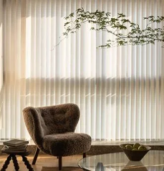 Thick Vertical Blinds Fabric, Window Decorations, Curtains