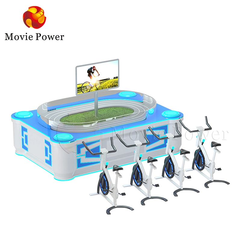 Movie Power 4 Players Arcade Leisure Sports Bike Arcade Game Machine