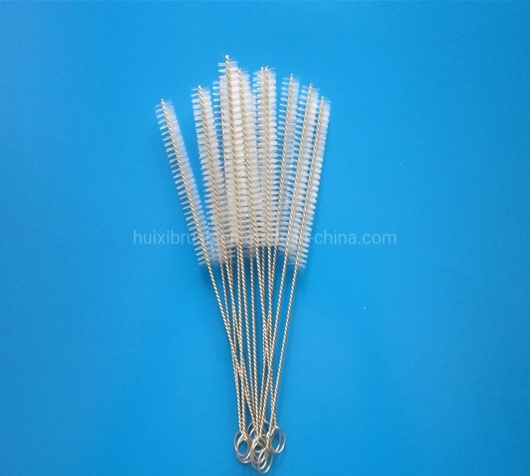 Stainless Steel and Nylon Bristles for Bottle Cleaning Brushes