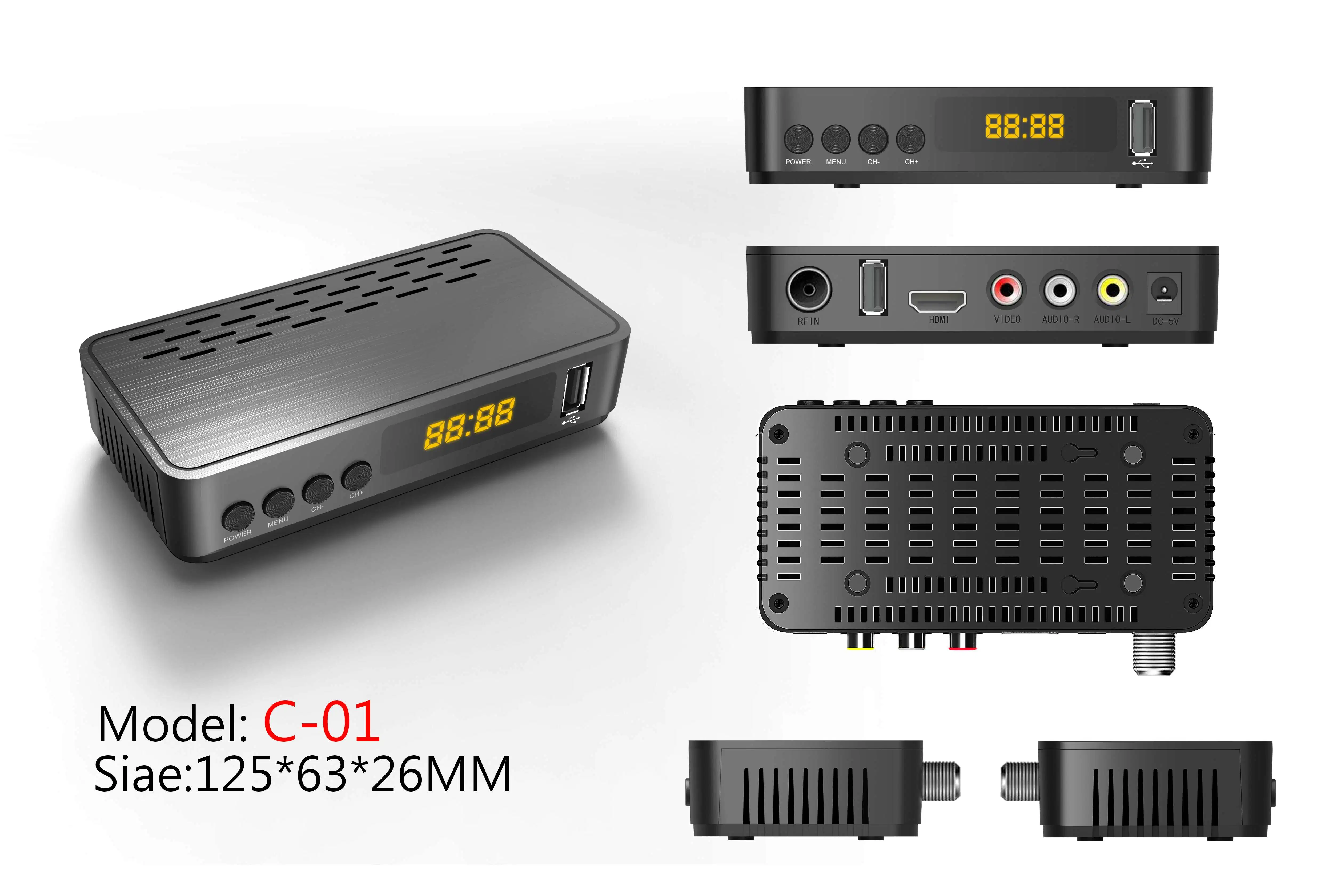 De nouveaux produits personnalisés DVB-S2 Mini récepteur de télévision
