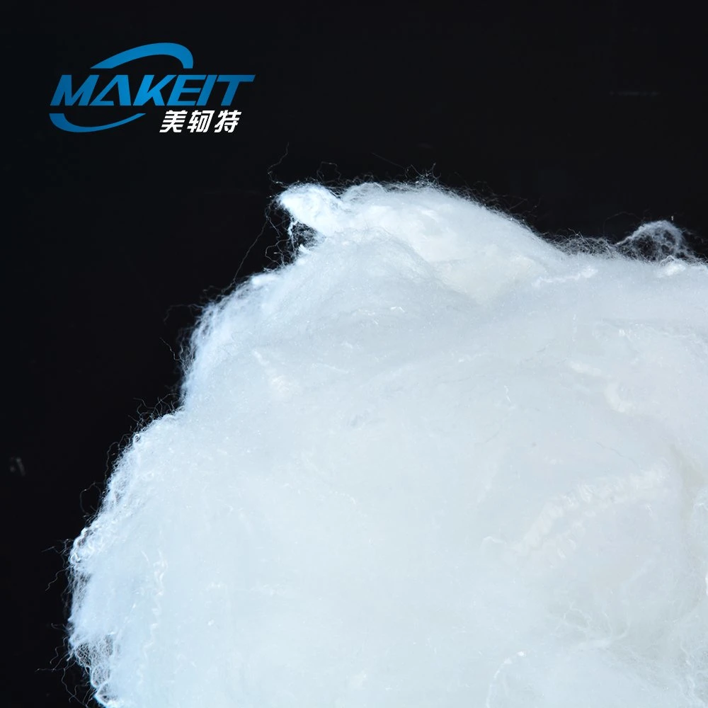 Down-Like Polyester Staple Fiber for Wadding and Soft Polyfill Bedding Material