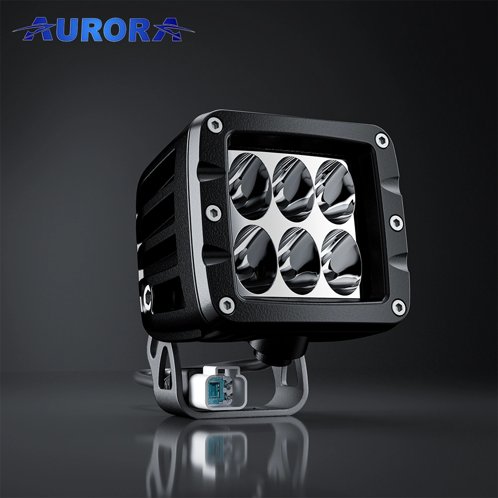 Super Bright Offroad Truck Automotive Car Accessories 40W Square LED Work Light Spot Flood Driving Light off Road Parts