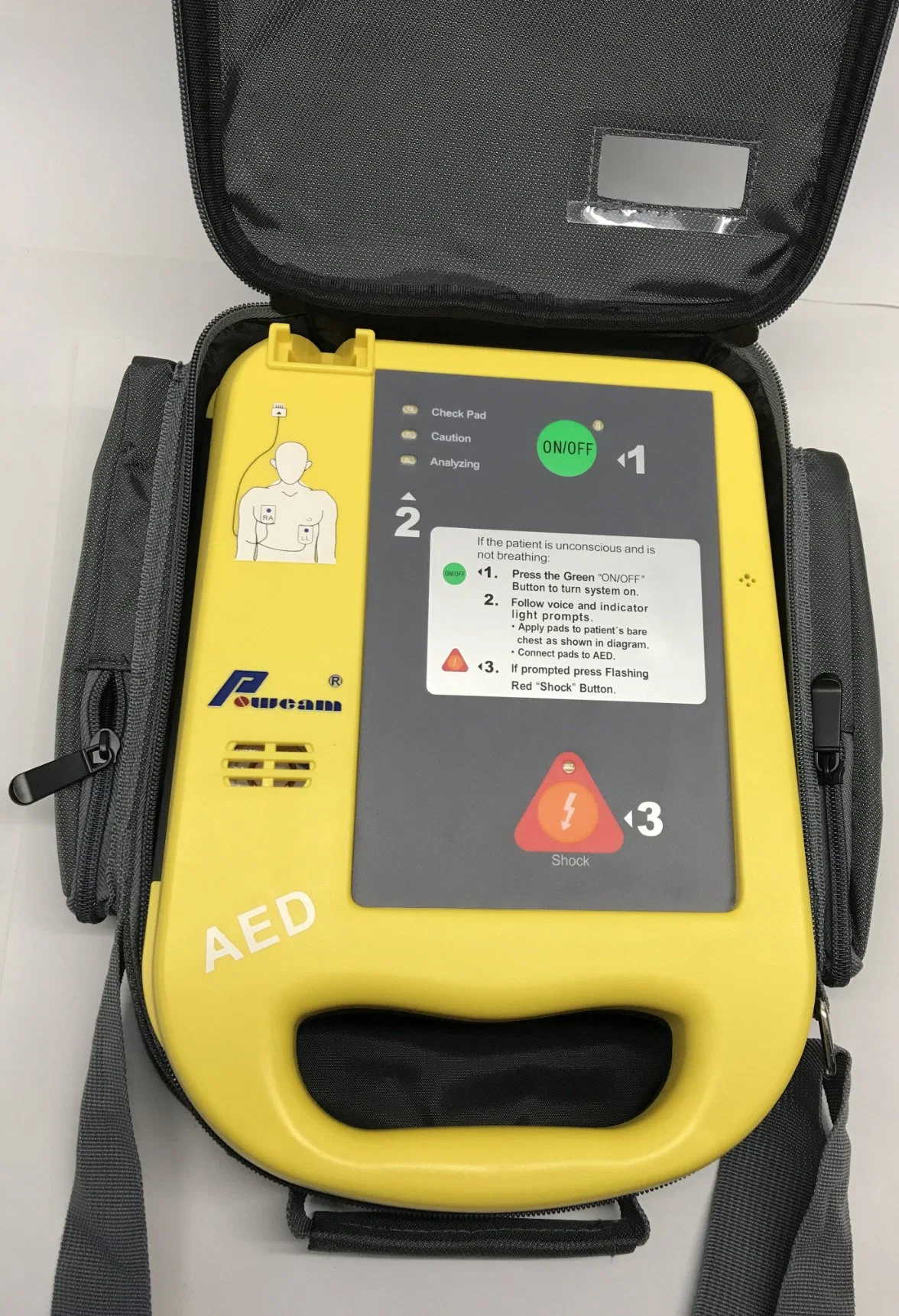 Défibrillateur externe automatisé pour le DSA de la formation pratique en ambulance à la RCP