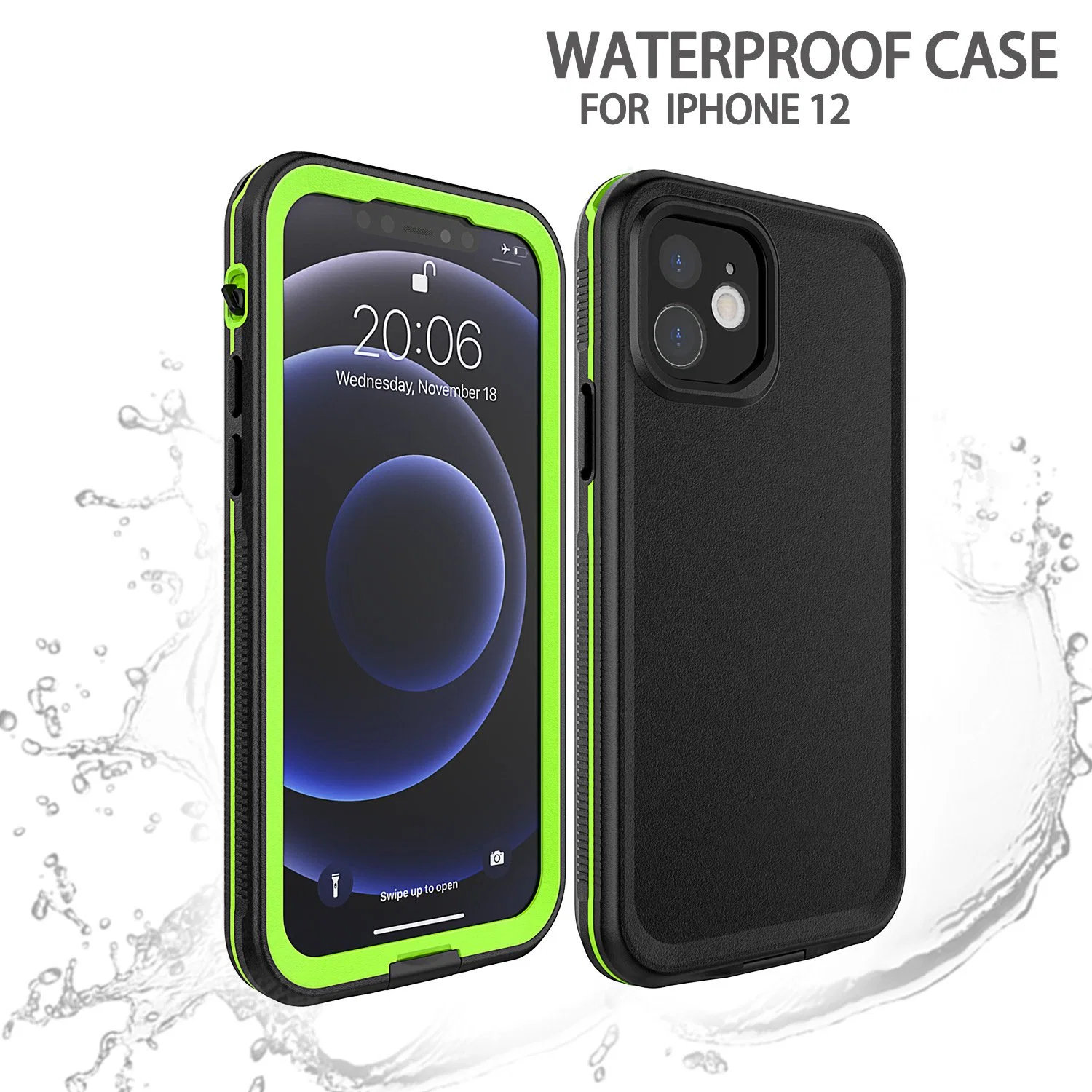 Wholesale Shockproof Transparent TPU Cell Phone Case Unbreakable Full Protector Shock Resistant Waterproof Phone Cover