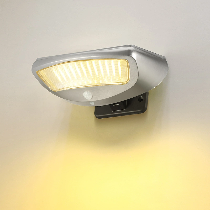 Sensor de movimiento exterior 36 luces LED de seguridad IP65 Luz solar impermeable Luces de pared