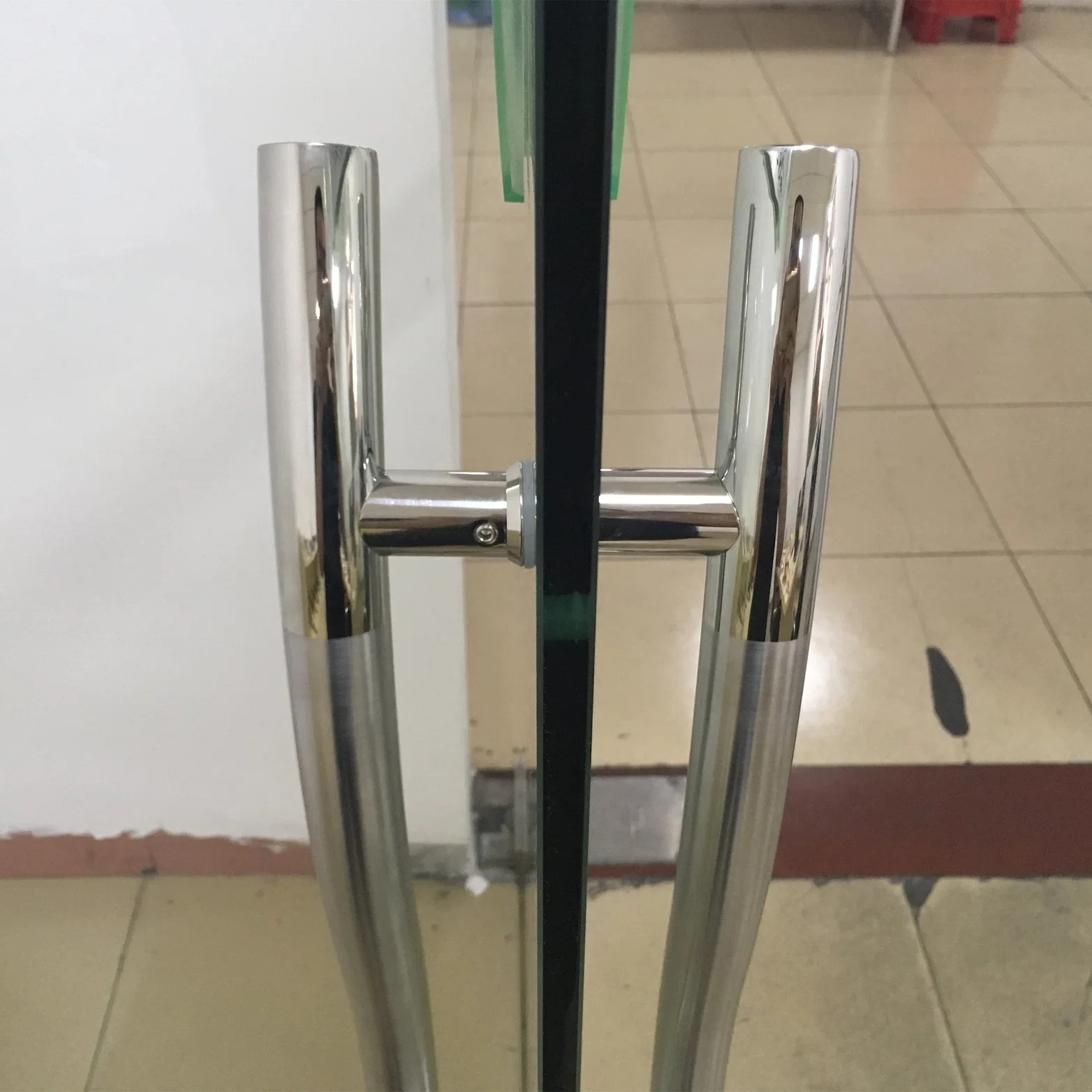 S Shape Stainless Steel Pull Handle for Wood Door and Glass Door