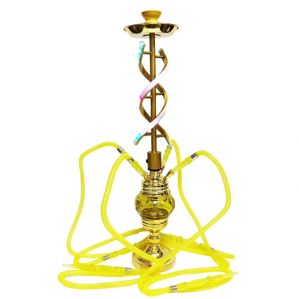 New Glass Arab Hookah Shisha Cup Sheesha Chicha Smoking Accessories Nargile for Shisha Hookah Set Double Smoke Pipe Shisha