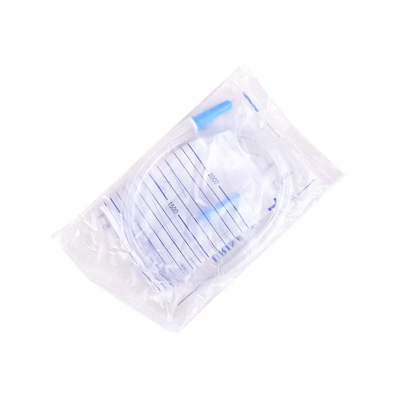 Medical Supply Urine Bag 1000ml 2000ml Urine Drainage Bag Urine Collection Bag