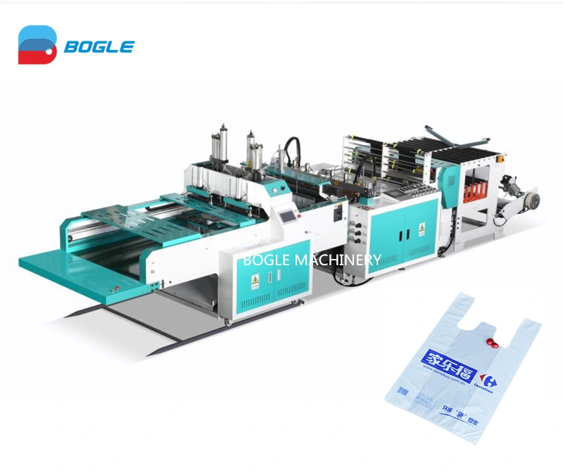 High Speed Poly Shopping T-Shirt Plastic Bag Making Machine