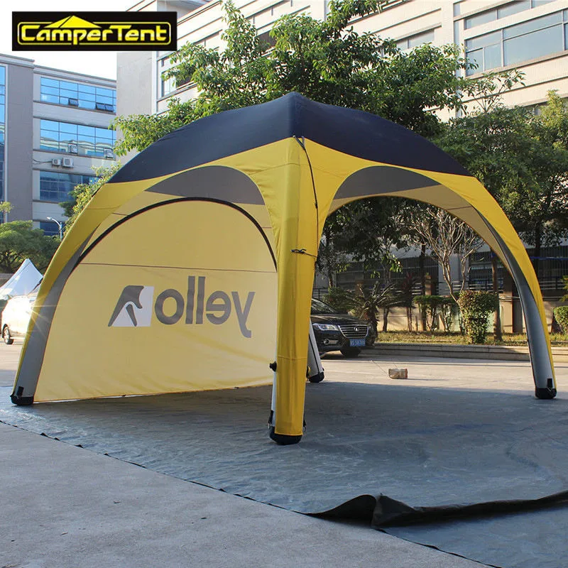 Exportación Europea y Americana 4m Tent X Inflatable Tent Fresh Tienda de ocio al aire libre portátil de la tienda inflable