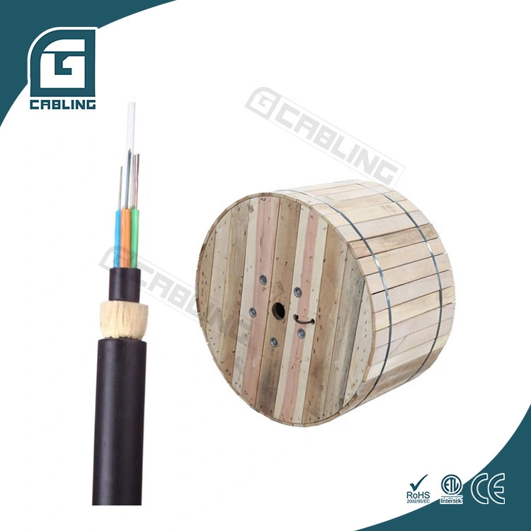 Gcabling Outdoor Bulk Single Mode Multi ADSS GYXTW Gtys OS1 Armounred Fiber Optic Cable