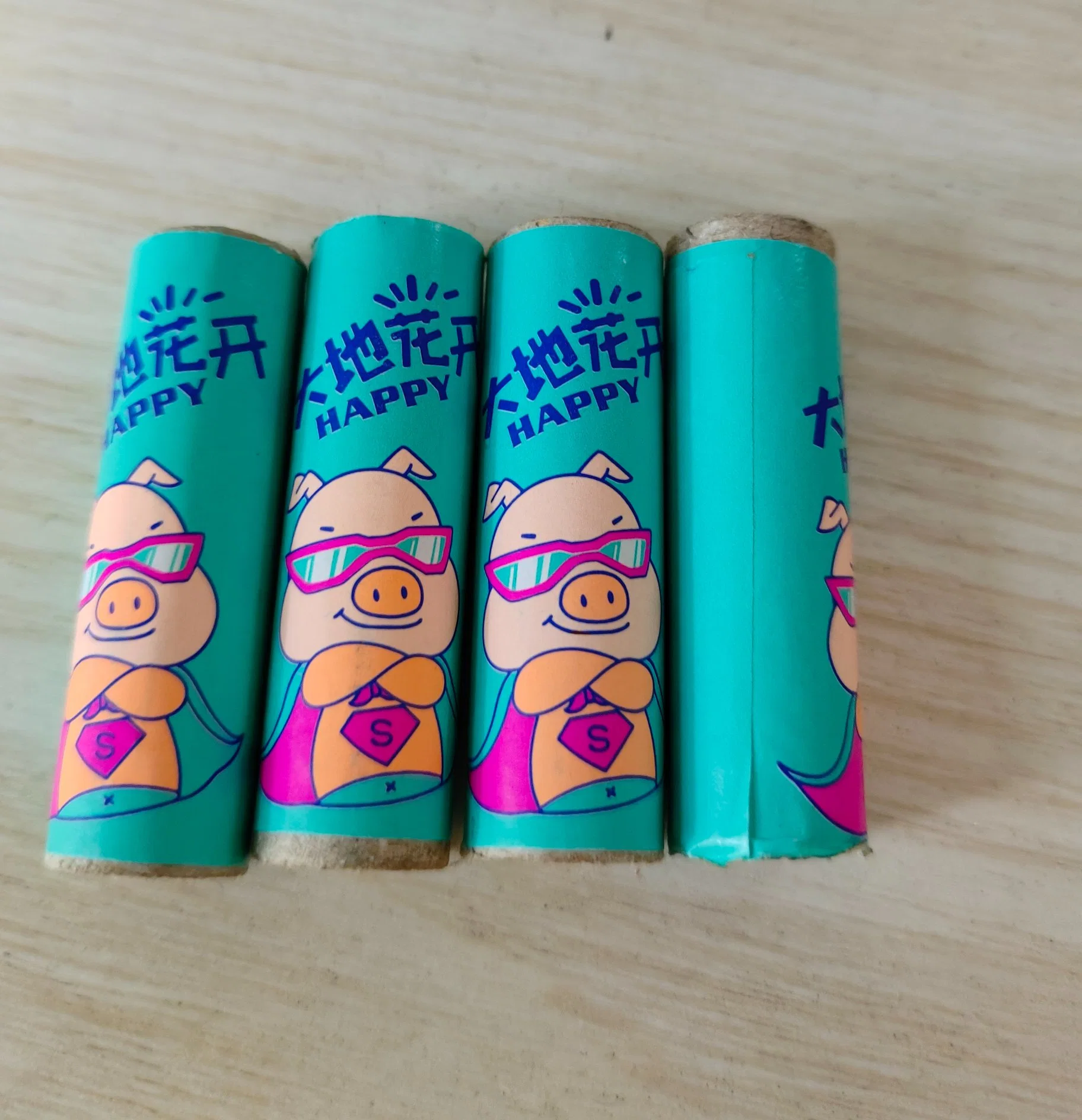 Confiti Party Popper Jellyfish Fireworks Cake Paper Tube