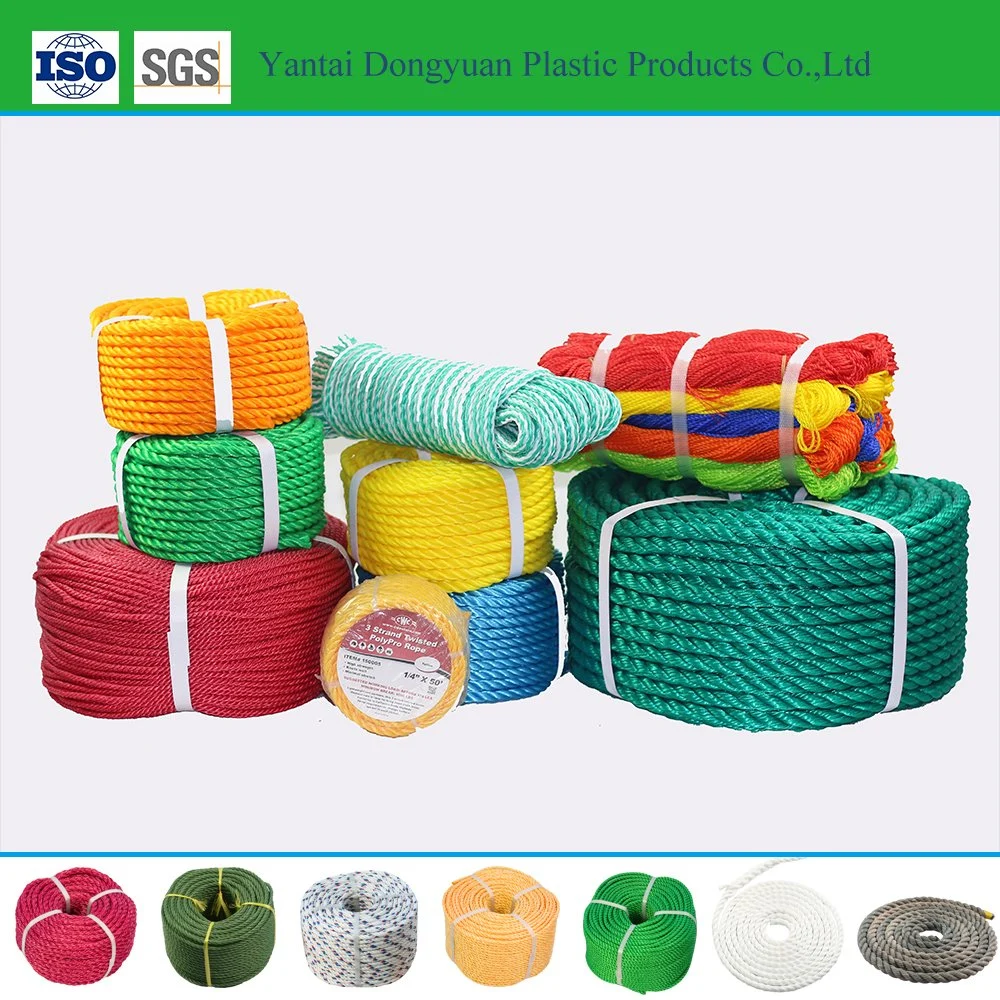 Wholesale/Supplier Supplier of HDPE / PE Plastic Packaging Rope with Lowest Price