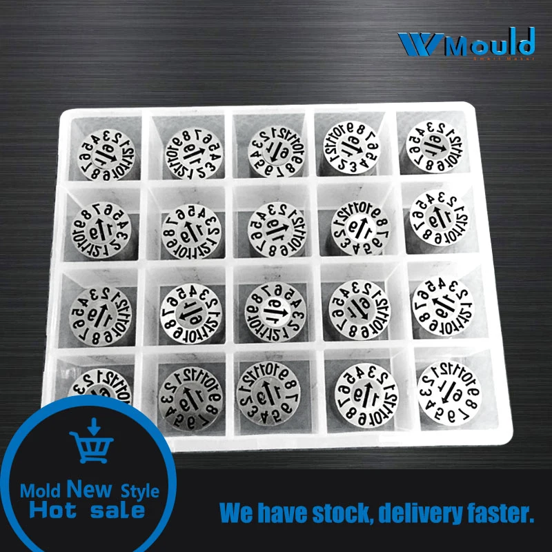 Wmould Top Sell China Supplier Plastic Mould Parts Spare Parts Date Stamp Ffa