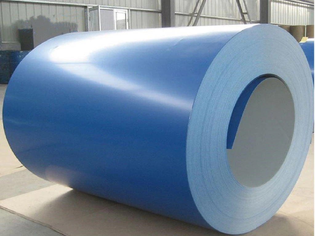 Dx51d Dx52D Zinc Coated Color Steel Coil PPGI Steel Coil Metal