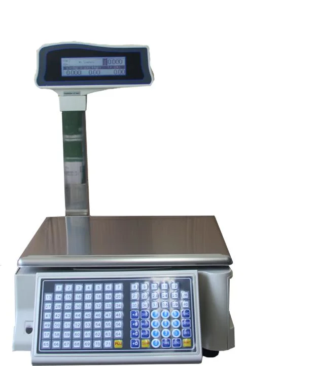 30kg Cash Register Weighing Scale with Barcode Printer