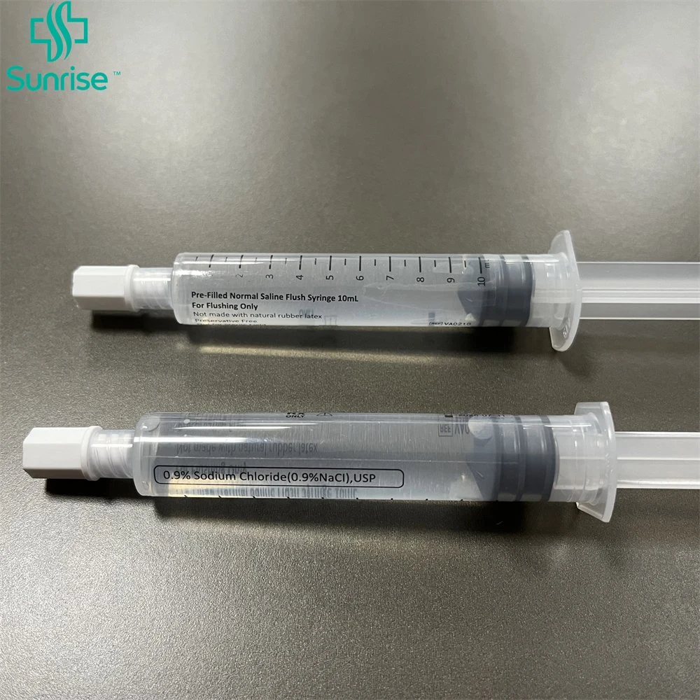 Sunrise Med 0.9% Nacl Pre-Filled Normal Saline Flush Syringe