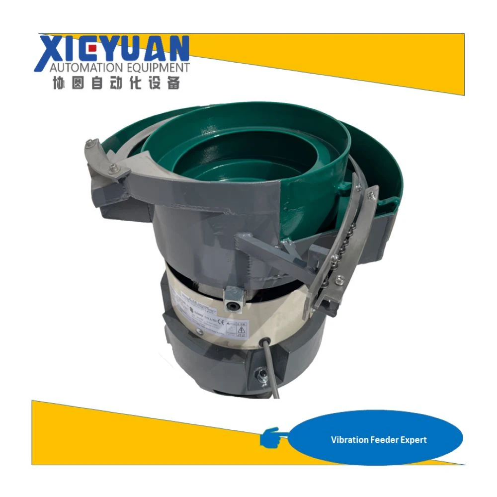 New Design Electromagnetic Customized Small Vibrating Bowl Feeder and Hopper One Body for Auto Parts Brake Pad