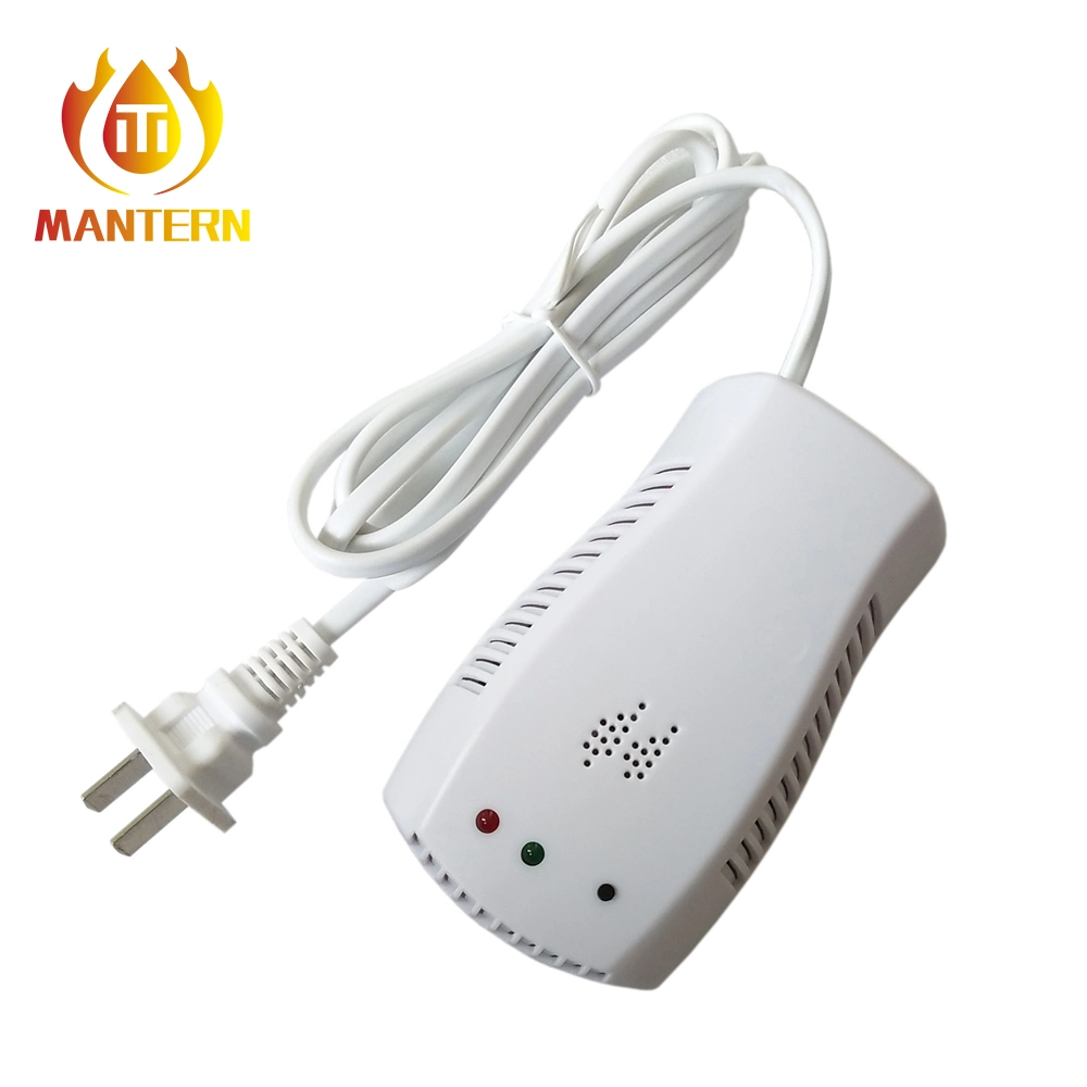 Hot Sale Plug in Combustible Natural Home Gas Leakage Alarm Detector Gas Leak Sensor