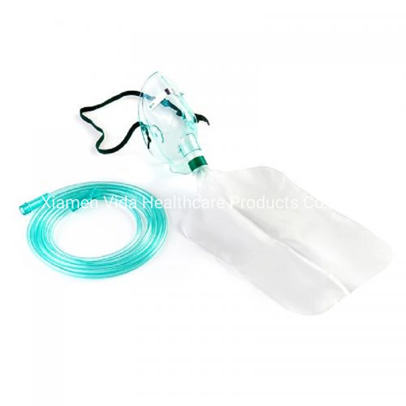 Oxygen Therapy Non-Rebreathing Mask with Reservoir Bag