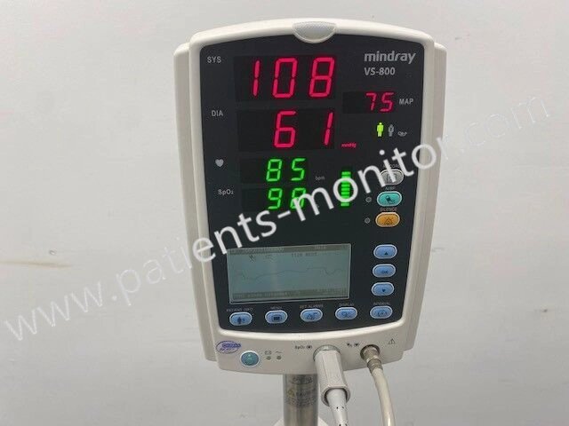 Mindray Vs-800 Vital Signs Patient Monitor Used But Working in Good Condition