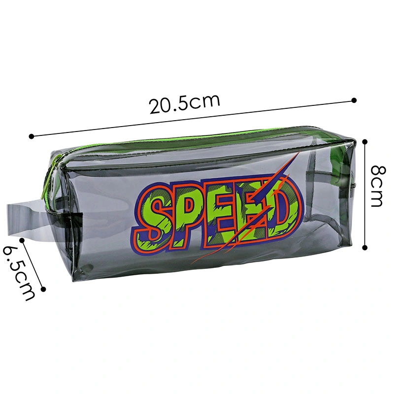 Foska Simple and Printing ПВХ Student Pencil Bag