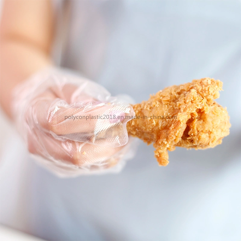 Disposable Clean Plastic PE Food Handling Gloves