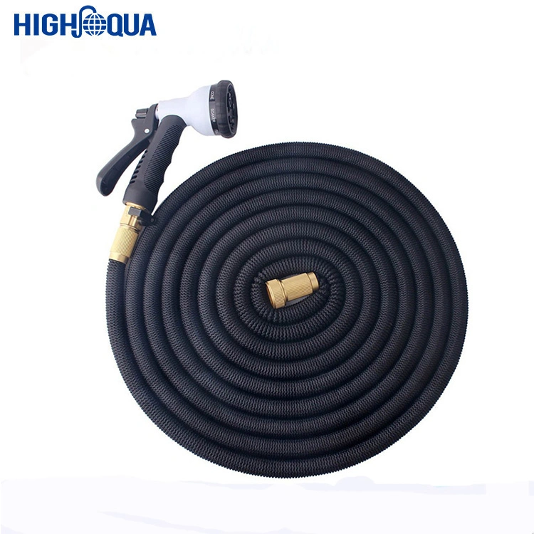 Three Times Extension 3/4 Inch Garden Hose with Quick Connectors