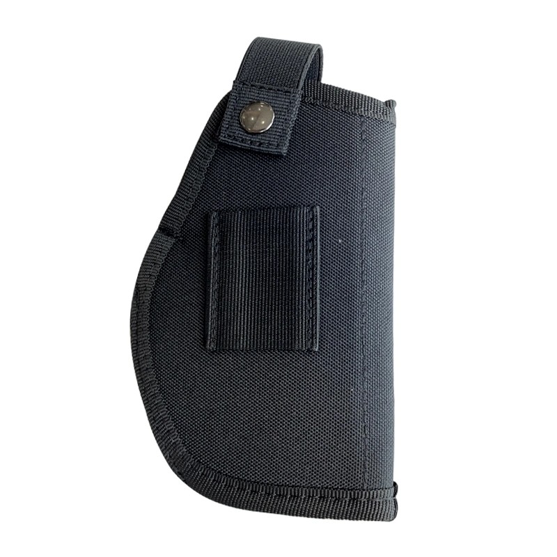 Tactical Waist Gun Pouch Black Gun Holster for Police Military