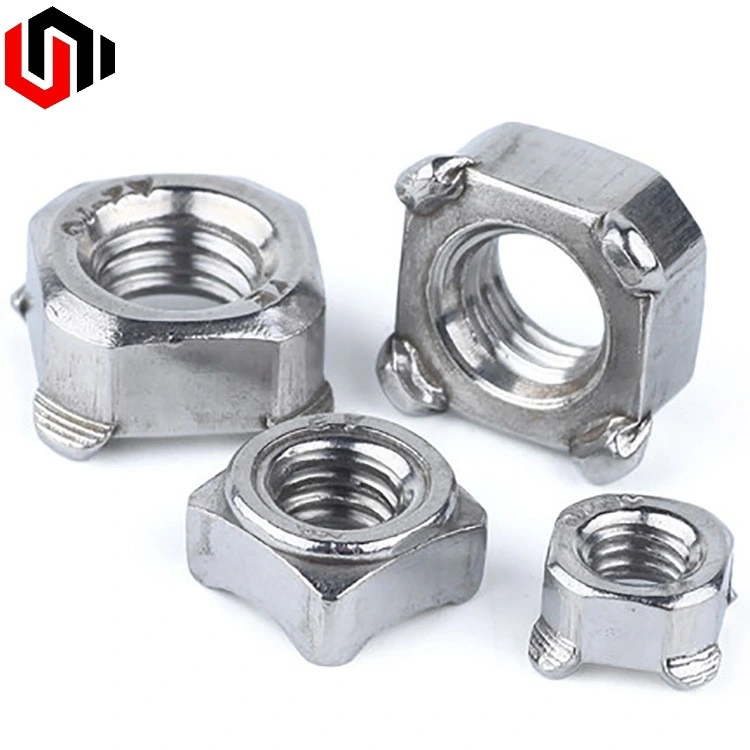 Hardware Stainless Steel 304/316 DIN928 Square Weld Nut A2/ A4