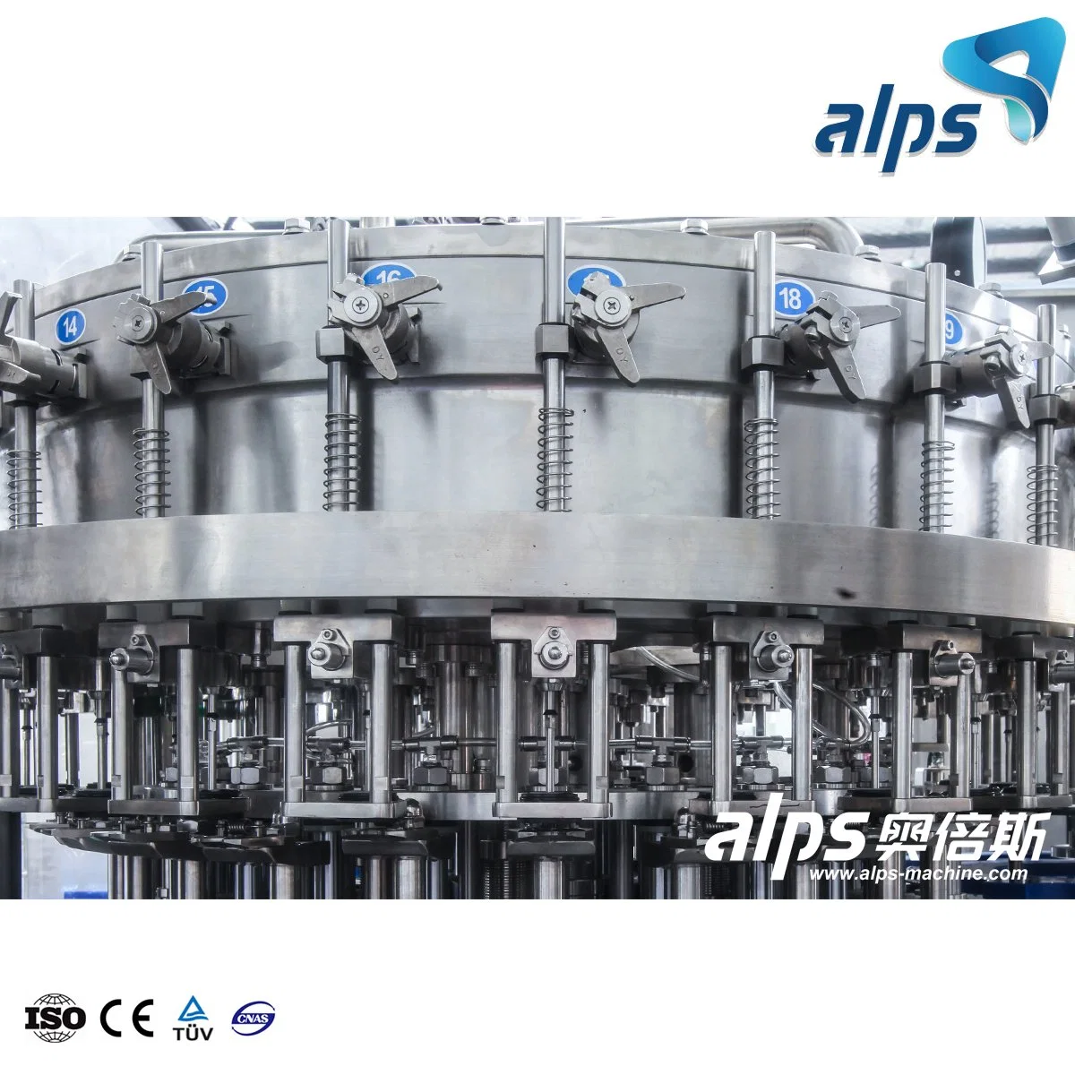 Automatic Pet Bottle Carbonated Drink Filling Machine / CSD Machinery /Beverage Equipment