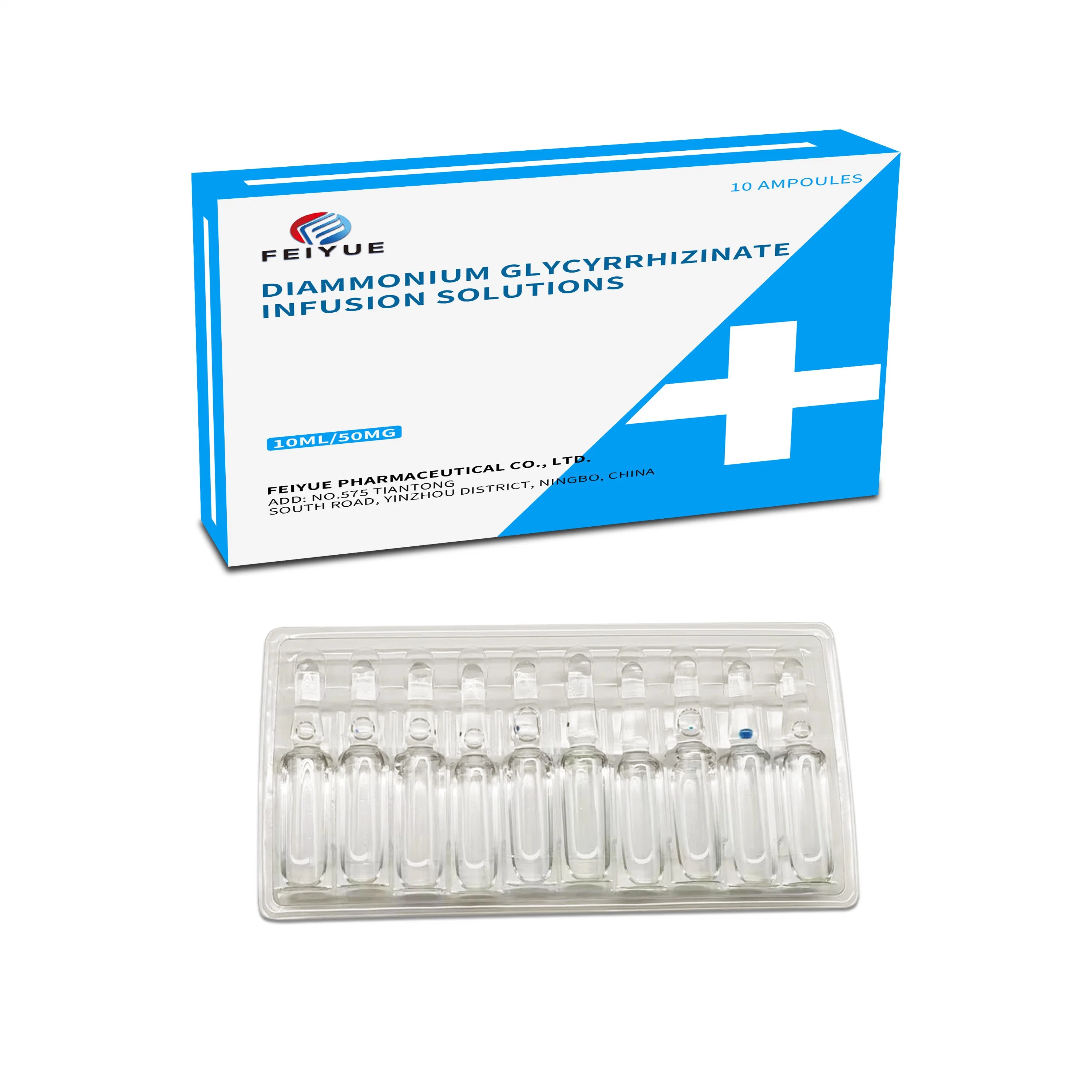 GMP Diammonium Glycyrrhizinate Injection 10ml: 50mg