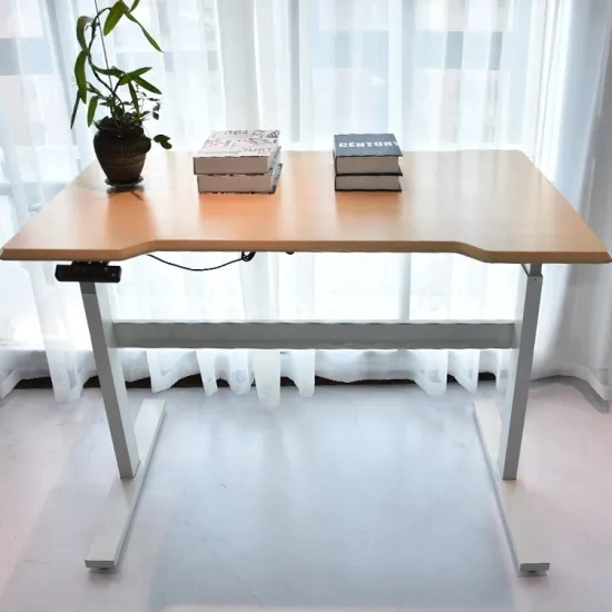 Office Height Adjustable Desk Metal Working Single Motor Table Base Electric Desk Sit Standing Desk