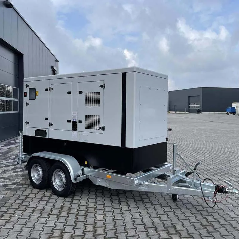 Grupo Electrógeno diésel Sutech 30kVA tipo remolque para funcionamiento en campo Con motor Yangdong Y490d