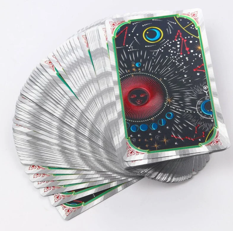 New Design Gold Foil Pet Tarot Poker Advertising Gift Poker Card Board Game Tarot Cards