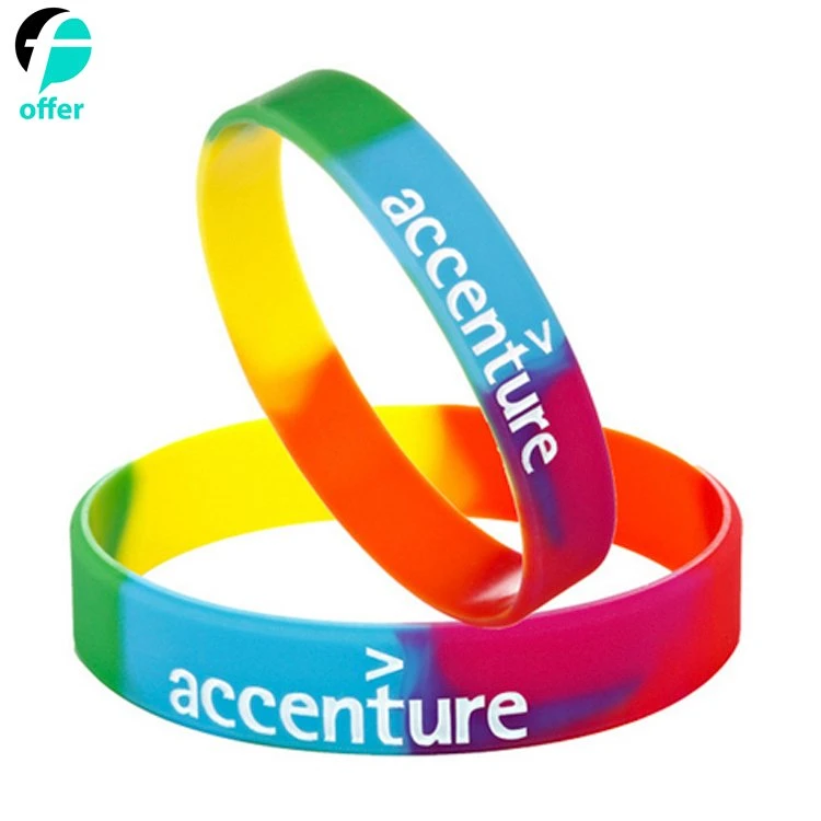 Inspirational Silicone Bracelets Sport Themes Motivational Rubber Bracelet Silicone Wristband