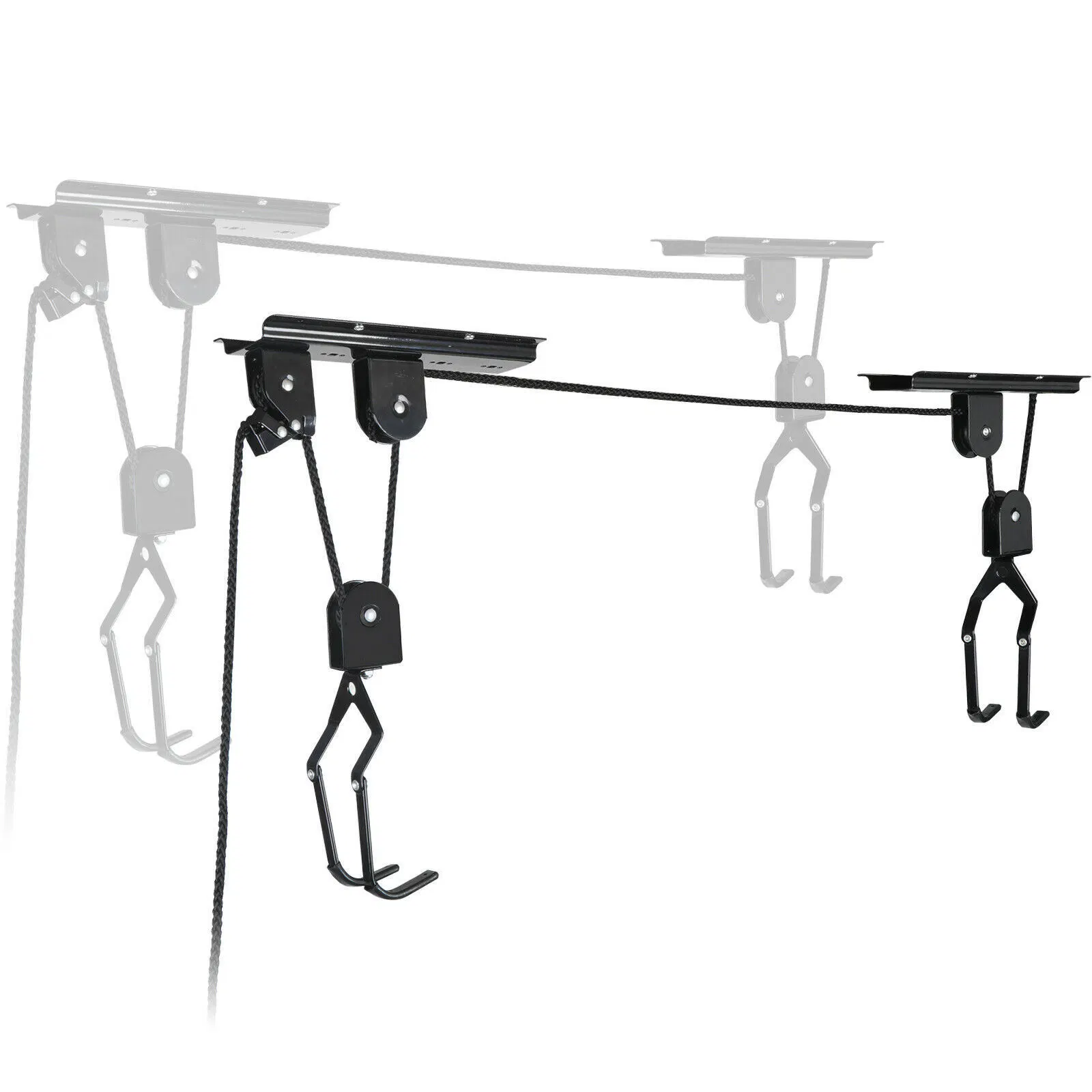 Bicycle Rack Lift Hoist Ceiling Hanger Wall Mount Ceiling Mounted Storage Bike Bl15520