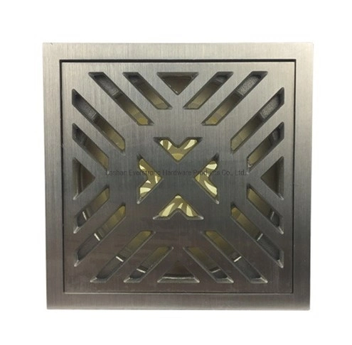 Everstrong Stainless Steel Square Bathroom Casting Shower Floor Drain