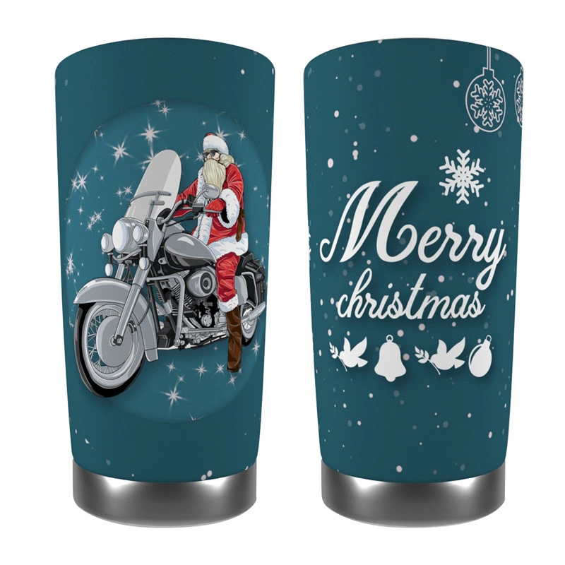 Personalized 20oz 30oz Double Wall Vacuum Insulated Tumblers Coffee Travel Mug for Christmas