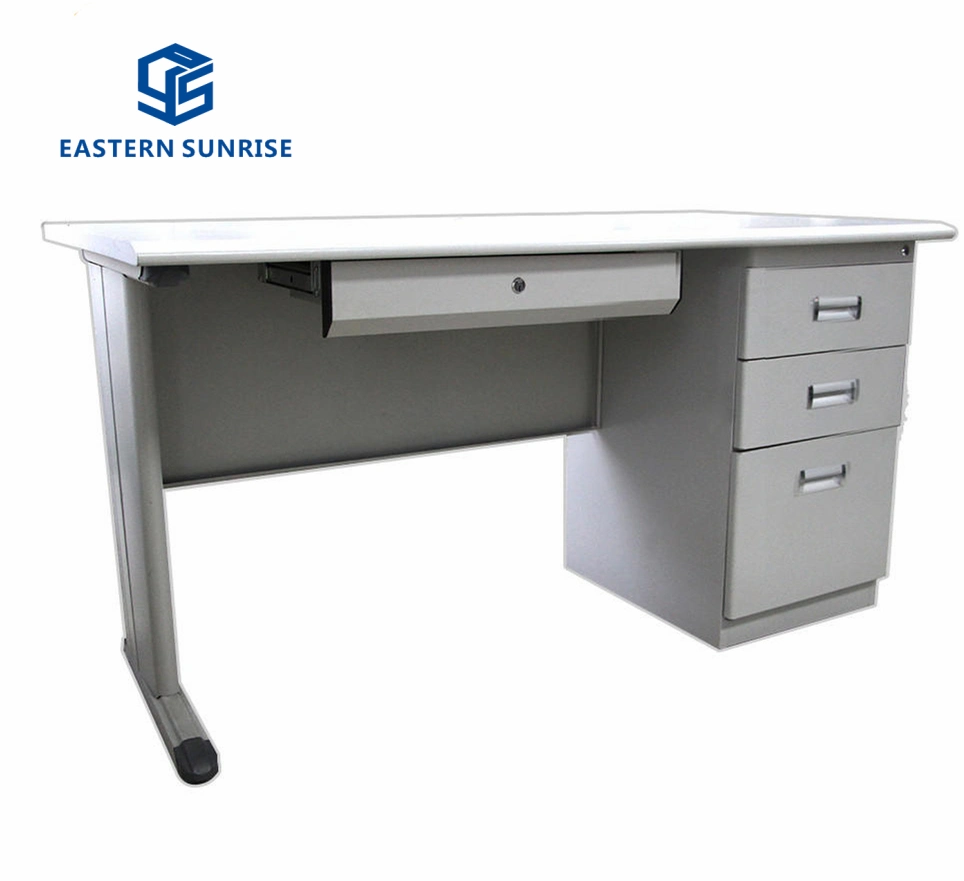 Computer Desk Book File Document Table with 3 Storage Drawer