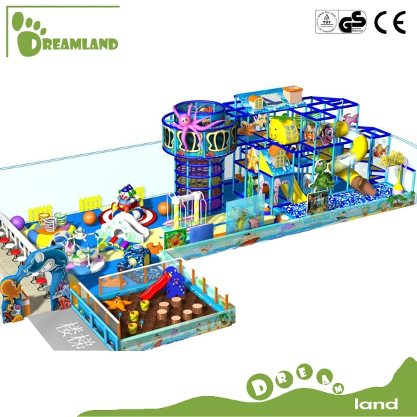 Free Customized Ocean Theme Indoor Amusement Playground Castle Park Exercise Soft Playground