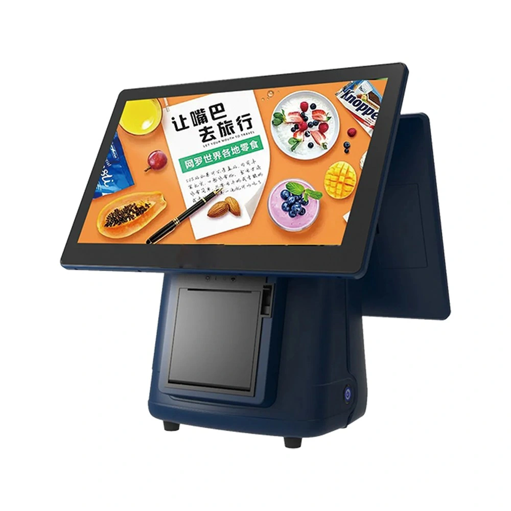 15,6 Zoll Windows Android Touch Kapazitive POS-Systeme POS-Terminal Kasse für Supermarkt